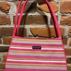 Kate Spade Multicolor Striped Y2K Bag